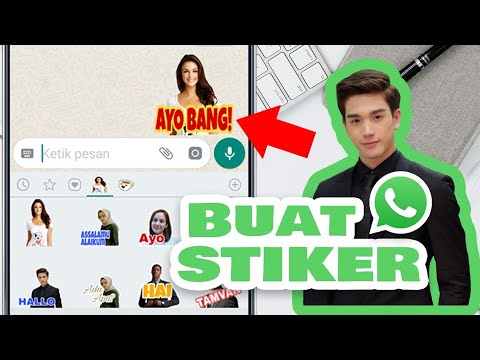 Cara Buat Stiker  WhatsApp Wajah  Kita Sendiri YouTube