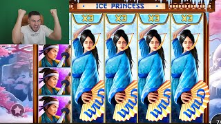 КАЖДЫЙ СПИН ДАЁТ по х200 в ICE PRINCESS МОЙ ЛУЧШИЙ ЗАНОС с ПОЛЯНОЙ ВАЙЛДОВ