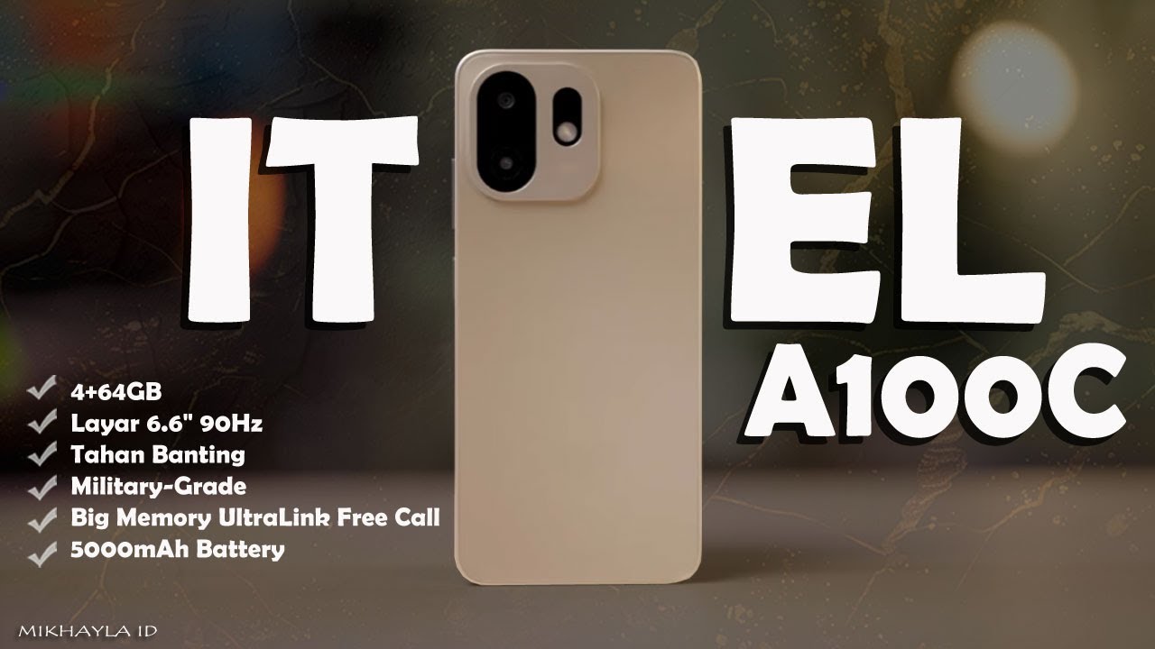 itel A100C Review – AnTuTu, Spesifikasi Lengkap dan Harga Terbaru !!