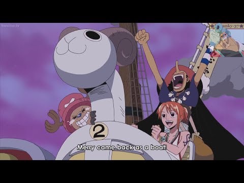 Mini Merry II  Anime, One piece, The manga