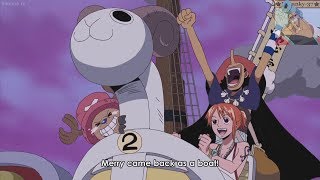 Mini Merry II  Anime, One piece, The manga