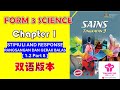 Form 3 Science Chapter 1 | STIMULI AND RESPONSE 中文讲解 | KSSM Exam Tips【Part 1.2】PART 8