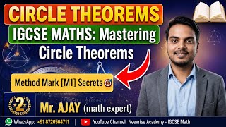 IGCSE Math 0580: Circle Theorems (Part 2) | Cyclic Quads & Tangents | Past Papers