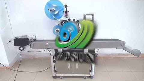 Automatic positional bags paging labeling machine with high speed