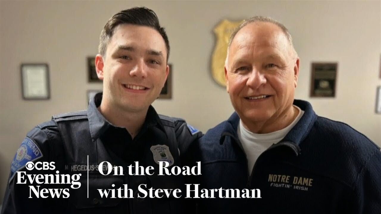 Man who followed in the footsteps of officer who rescued him has life update