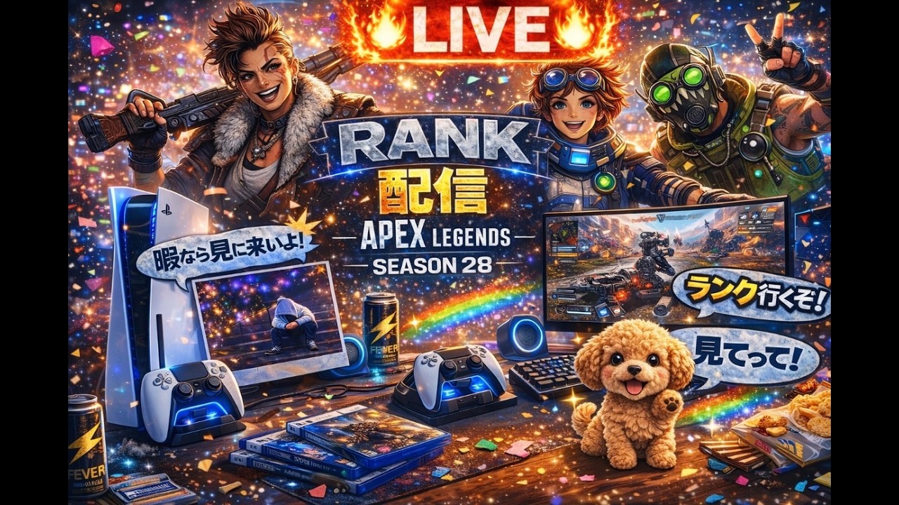 ＜apex＞初見さん大歓迎！自称cs最弱ふーみんのプラチナランク配信！　#apex #apexlegnds #初見さん大歓迎　#雑談