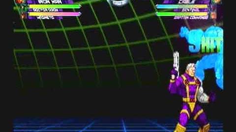 MvC2: Cable [switch sides] 80% Sequence by Josh 360