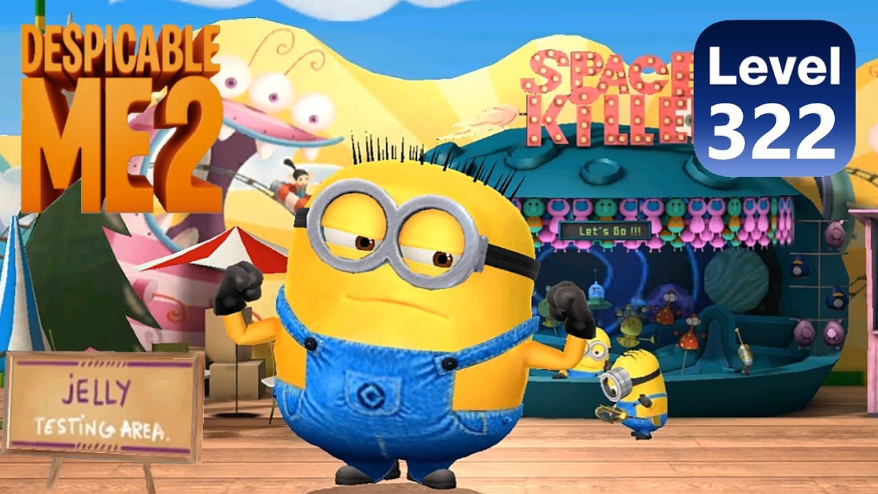Minion rush Jerry minion run challenge Jelly lab level 322 Xbox PC