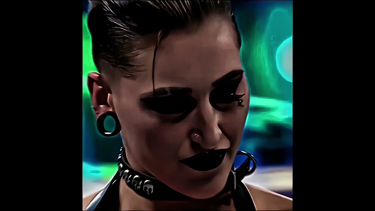 Rhea Ripley is perfect with her makeup 