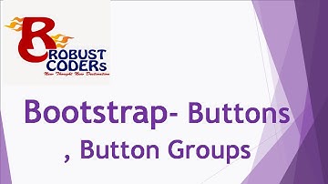 Bootstrap3 tutorial in hindi part -7 | Bootstrap Buttons , Button Groups| create button in bootstrap