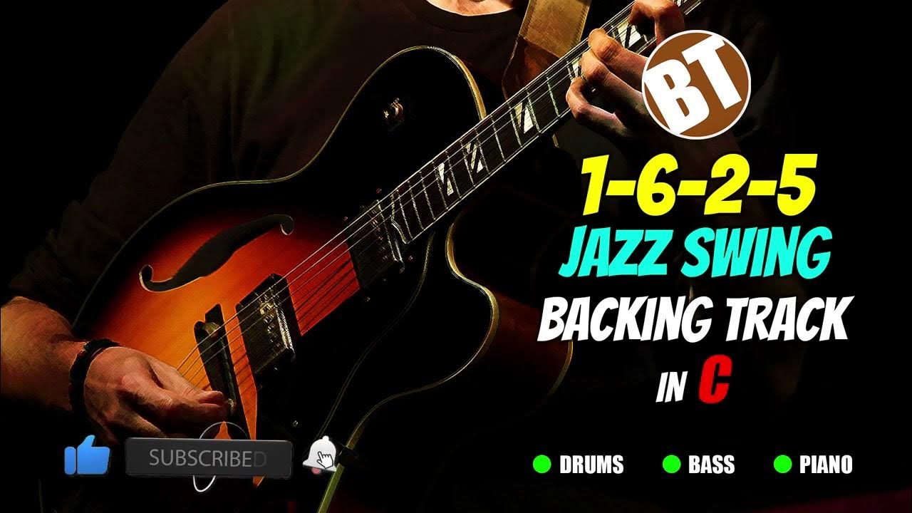 1625 Jazz Swing TRIO Backing Track in C YouTube