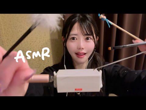 【ASMR】重低音強めのガリガリ鼓膜なし耳かき5種類❕【SR3D】