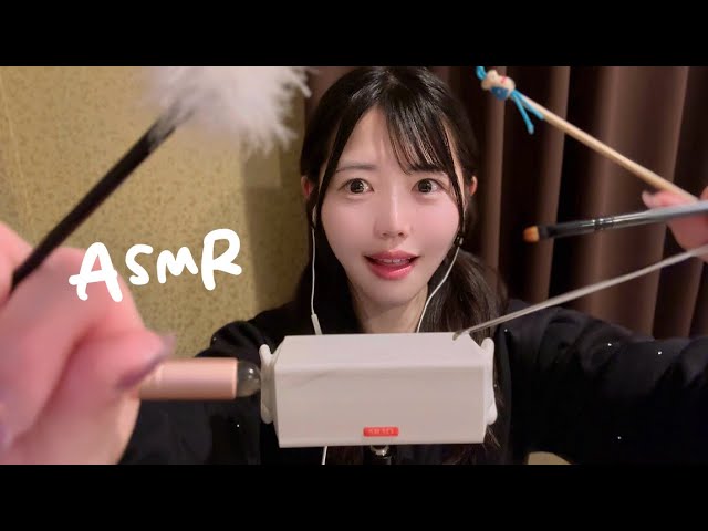 【ASMR】重低音強めのガリガリ鼓膜なし耳かき5種類❕【SR3D】
