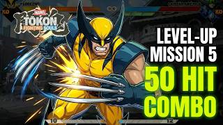Marvel Tōkon: Fighting Souls Combo Wolverine Level-Up Mission 5