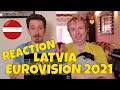 LATVIA EUROVISION 2021 REACTION: SAMANTA TINA - THE MOON IS RISING