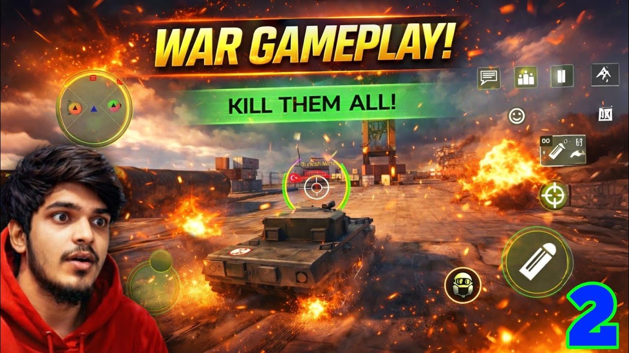 Indian Army Style Tank Battle 💥 | Warcraft Gameplay | Part 2