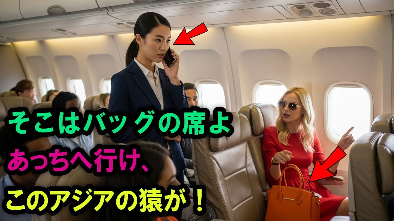 【衝撃】米財閥の令嬢に席を奪われ罵倒された日本人女性CEO。→しかし、わずか10分後、彼女の反撃が航空会社と業界全体を震撼させる！…#ファーストクラス #感動ストーリー #日本