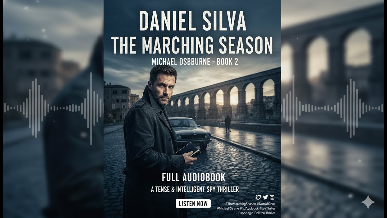 The Marching Season by Daniel Silva | Full Audiobook | Michael Osbourne Series #2 | Spy Thriller