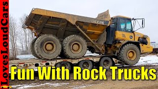 Loading & Unloading Rock Trucks by lovesloudcars 392 views 9 days ago 3 minutes, 26 seconds