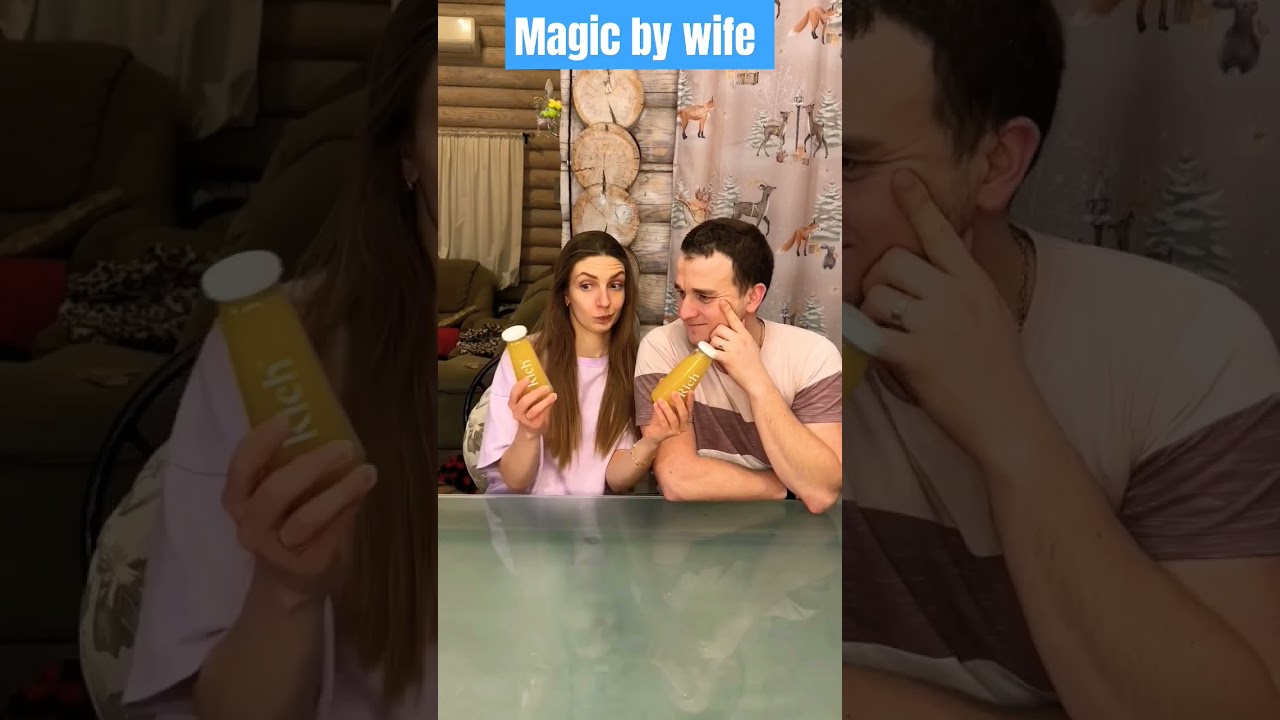 Magic with wife 