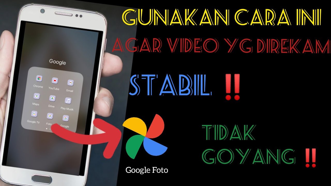 CARA STABILKAN VIDEO DI ANDROID AGAR TIDAK GOYANG YouTube