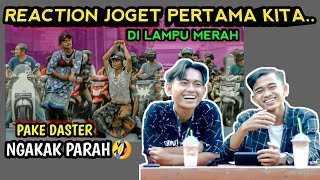 REACTION VIDEO OF OUR FIRST DANCE AT A RED LIGHT..