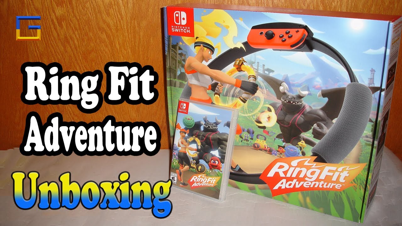 Ring Fit Adventure Switch Unboxing & Overview