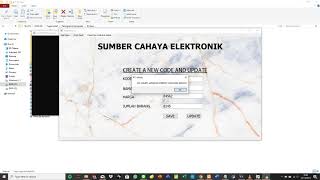 Membuat GUI database kasir dengan MySQL dan Python (PyQt5)