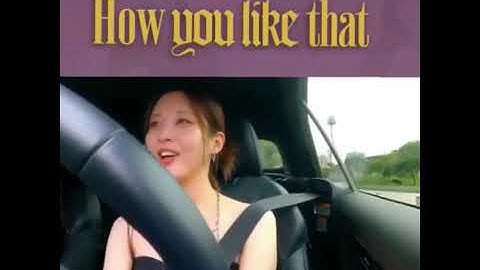 SEOHYUN of SNSD singing HOW YOU LIKE THAT of BLACKPINK