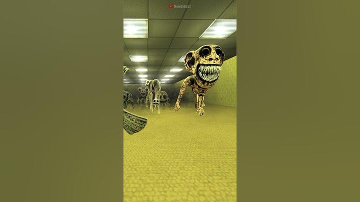 zoonomaly monsters race in backrooms #zoonomaly