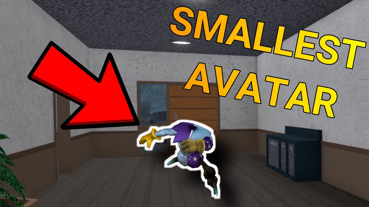 How To Make The SMALLEST Possible Avatar In Roblox 
