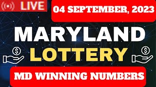 Maryland Evening Lottery Results 04 Sep 2023 - Pick 3