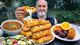 50 Crispy Borek | Turkish Village Ramadan Iftar