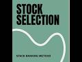 Stack ranking method