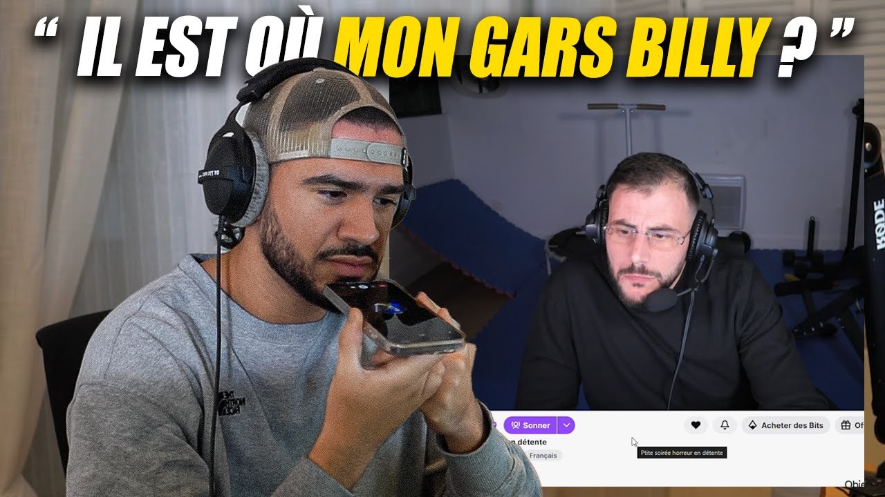 Amine discute avec le hackeur de Billy (c'est LUNAIRE 😭)