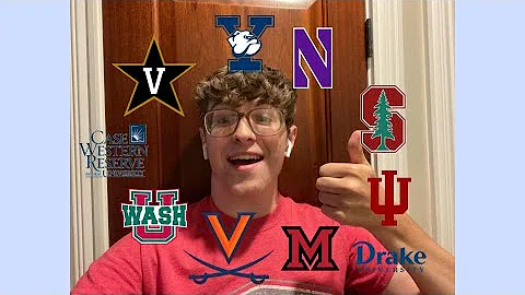 COLLEGE DECISION REACTION VIDEO!!! (stats included!) Stanford, Yale, Northwestern, + more (2021)