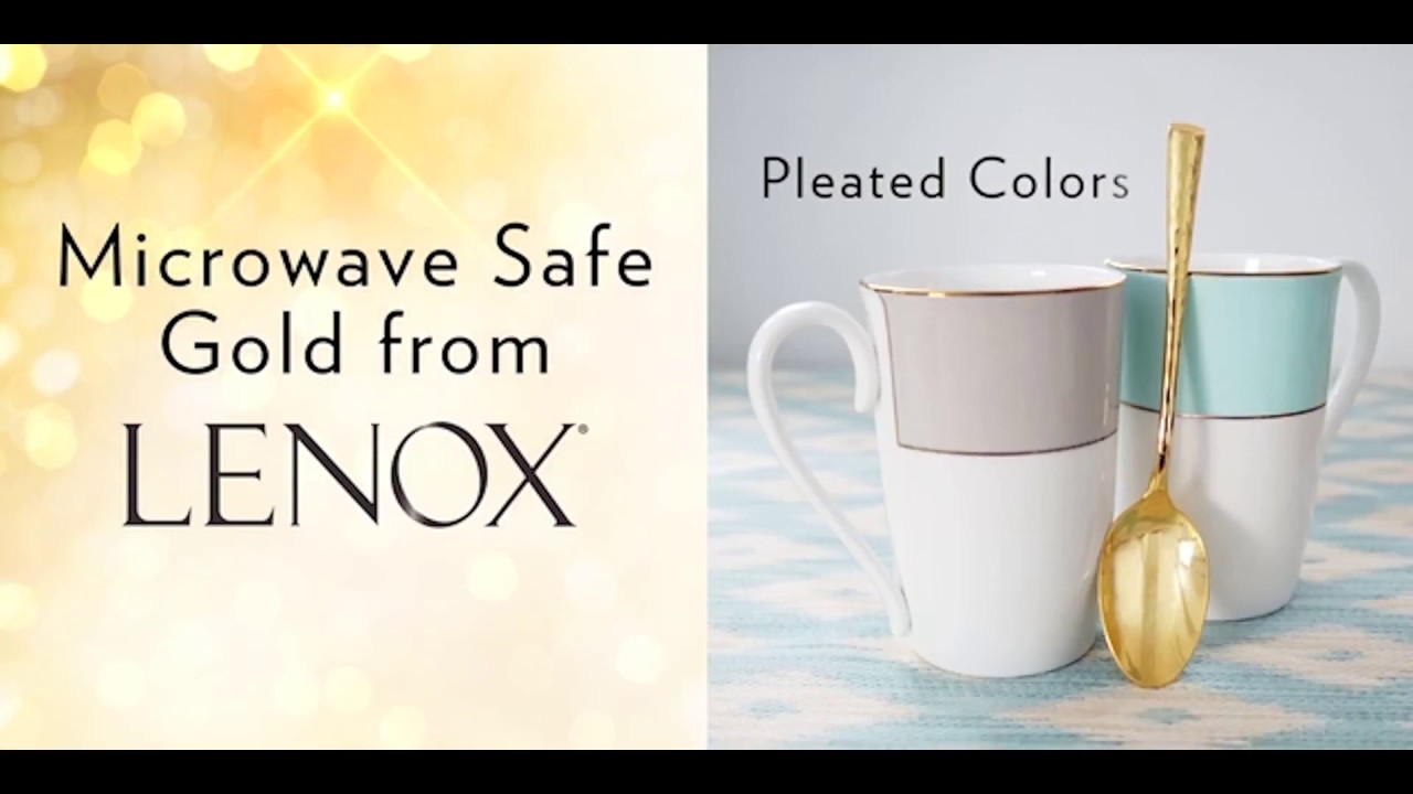 Gold That's Microwave Safe! YouTube