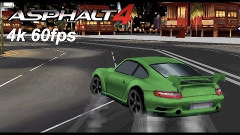 Asphalt 4: Elite Racing 4k 60fps Gameplay - DSi Emulation
