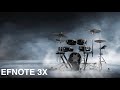 Video: EFNOTE-3X E-DRUMSET - PELLI MESH
