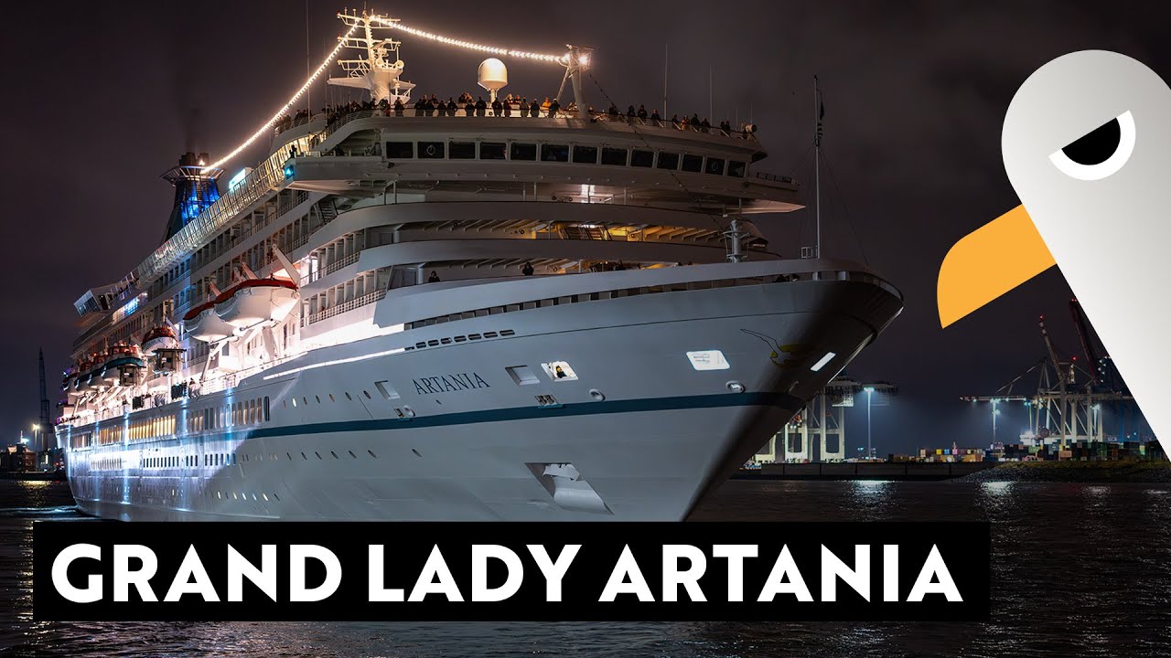 Die Grand Lady MS Artania verlässt Hamburg ⚓️ Livestream vom Auslaufen in Hamburg.
