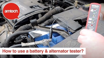 How To Use A Battery & Alternator Tester
