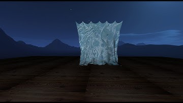 Cloth Simulation (Compute shader)