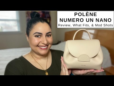 Polène Numero Un Nano Bag Review & what's in my bag \\ Carly