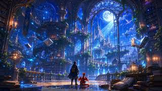 Wizard Study Ambience 🔮 Magic Library Music for Reading & Focus | The Sage's Tower of Perceforest