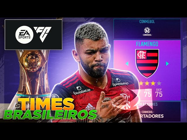 Times brasileiros e champions League no novo ea fc mobile 