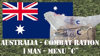 Australia - Combat Ration 1 Man - Menu "C"