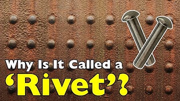 Waarom heet het een klinknagel? Het kleine metalen ding dat de moderne wereld heeft gebouwd.