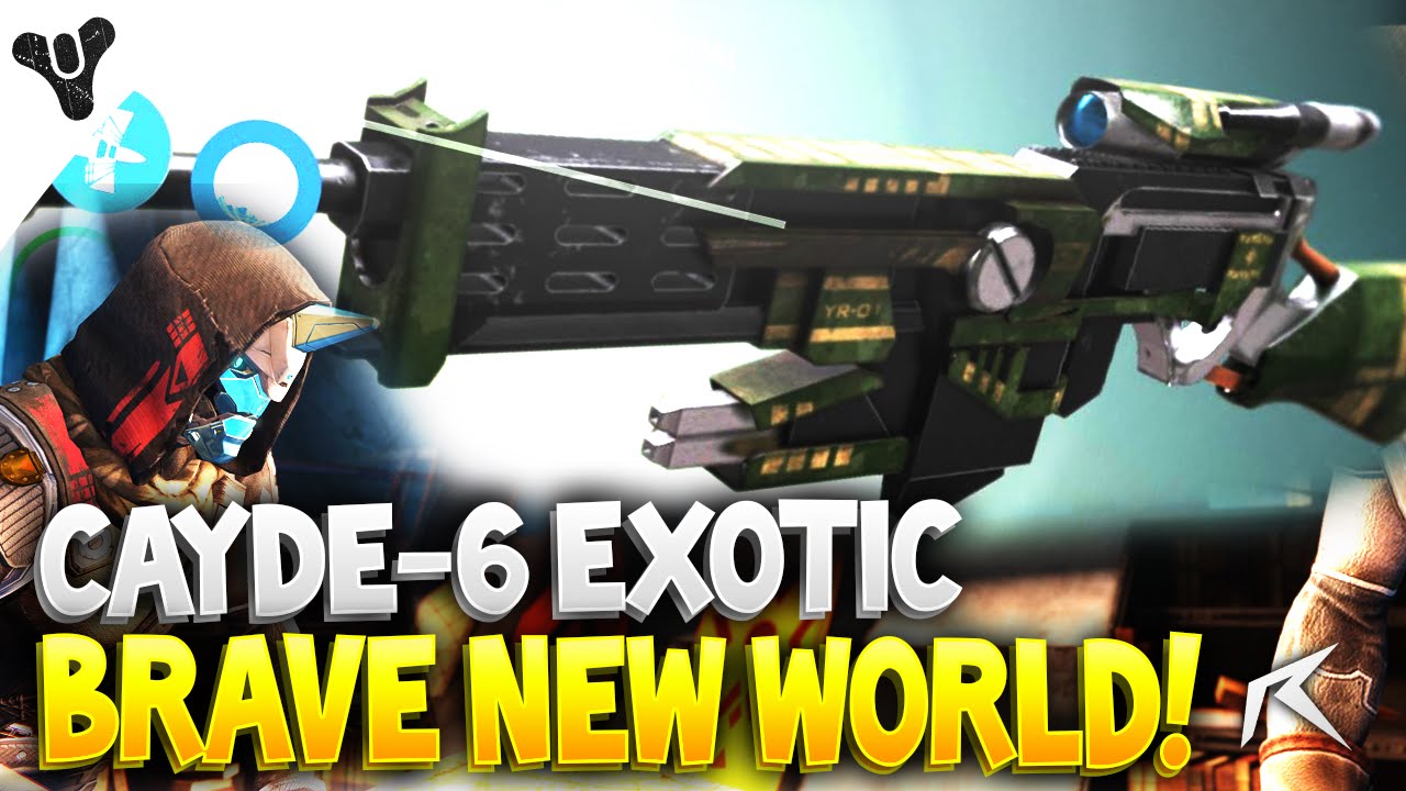 Destiny - Brave New World YR-01 (Community Idea) | Exotic Scout Rifle!