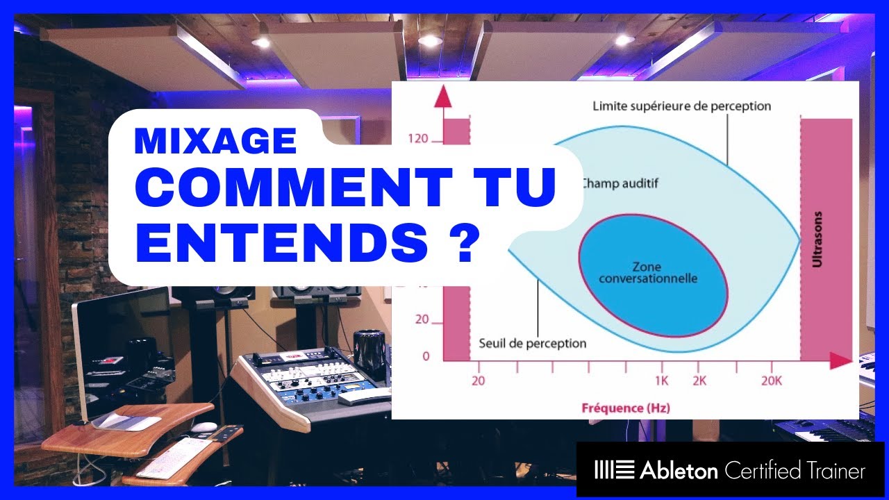 Ableton Live 12 Mixage : Comment notre oreille entend et influence le mix