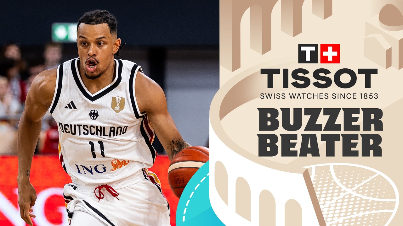 Nelson Weidemann ๐ฉ๐ช | ๐จ TISSOT Buzzer Beater | FIBA Basketball World Cup 2027 European Qualifiers